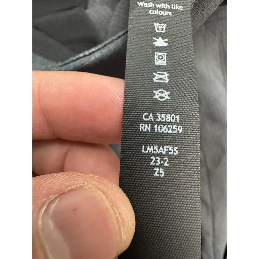 Lululemon Commission Pants Mens 30x29 Gray Check Slim Stretch Zip Pocket Chino